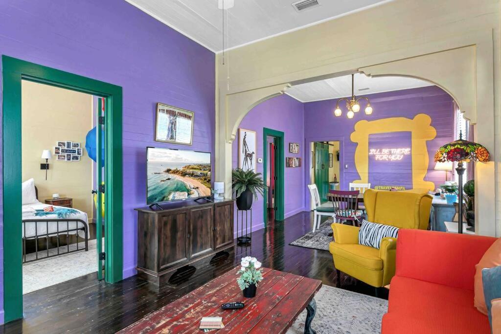 Friends Airbnb Themed 2Bed 2Bath Walkable To All Of Ybor Tampa Exterior foto